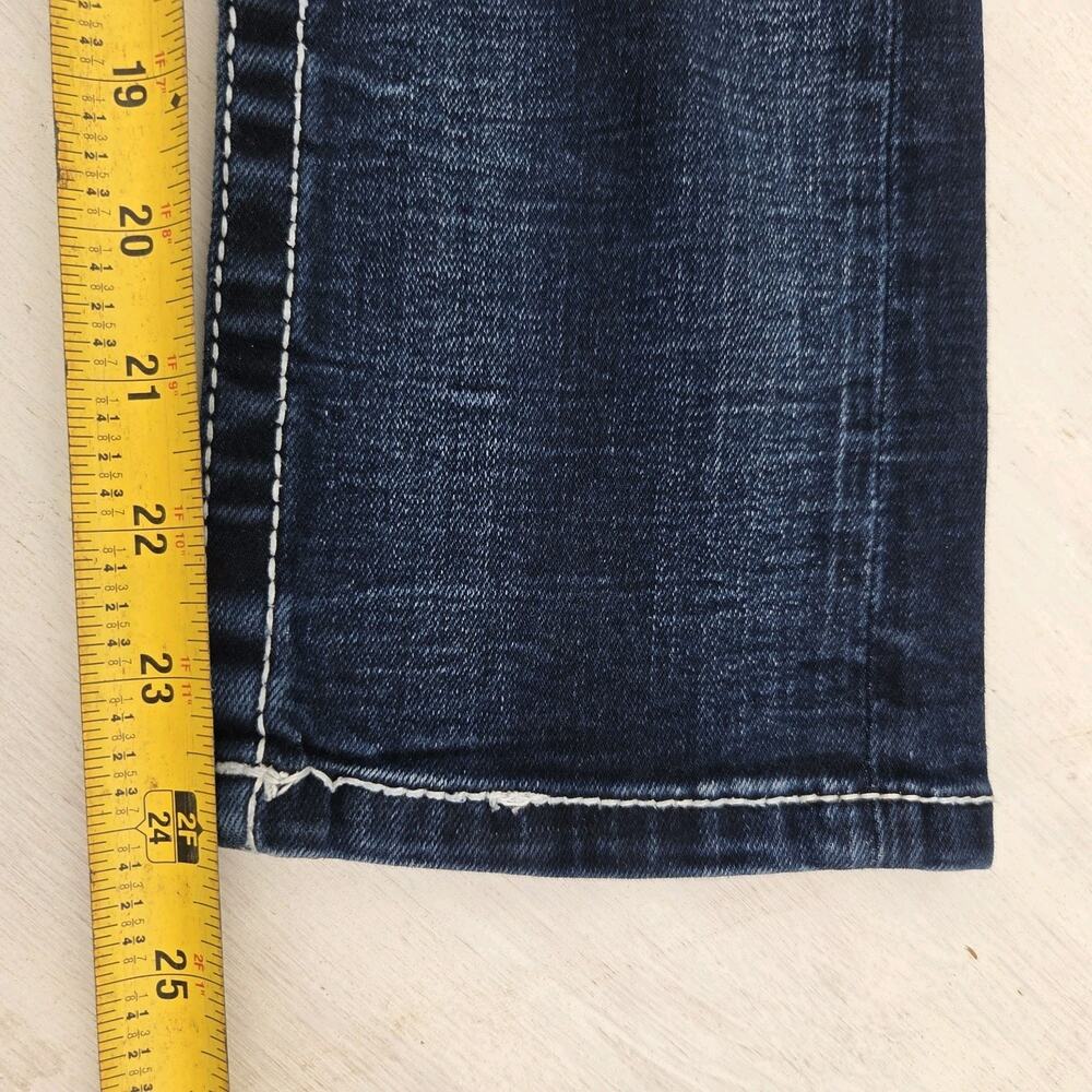 Salvage Supply Co. Buckle Jeans, Reckless Straight, Youth Size 8 Whiskers - Picture 10 of 10